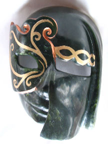 Venetian Veil in New Zealand greenstone jade